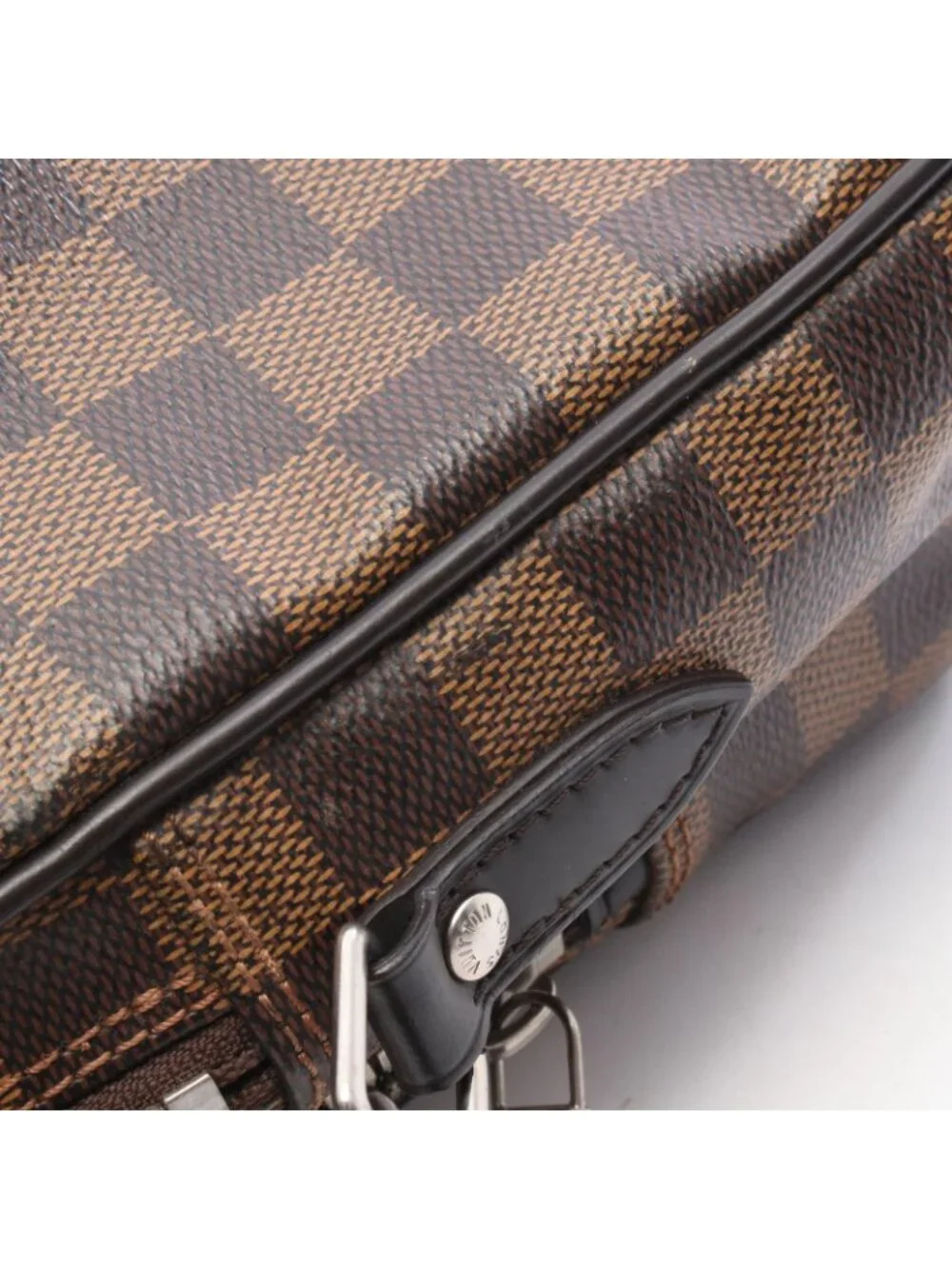Louis Vuitton Shoulder Bag Amazon Damier Savanna Chapman Brazza Canvas Leather